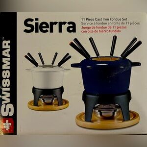 Swissmar Cast Iron Fondue Set